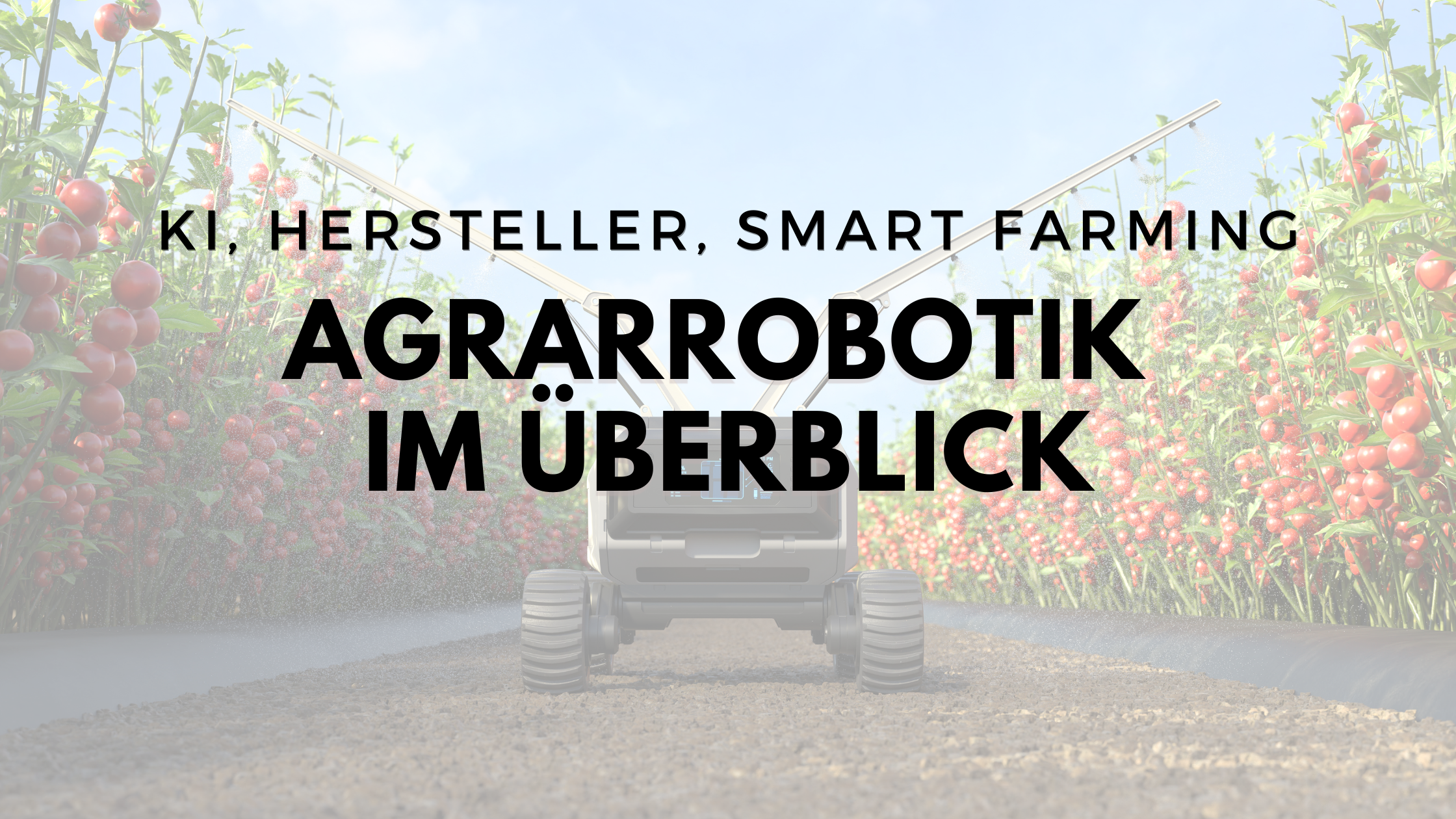 Agrarrobotik im Überblick